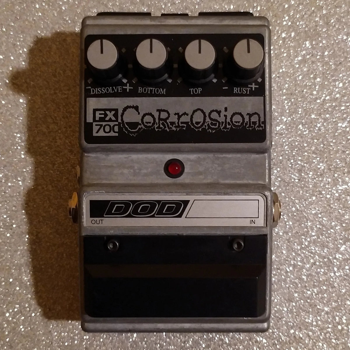 DOD FX70C Corrosion w/box, manual, 3.5mm converter & stickers