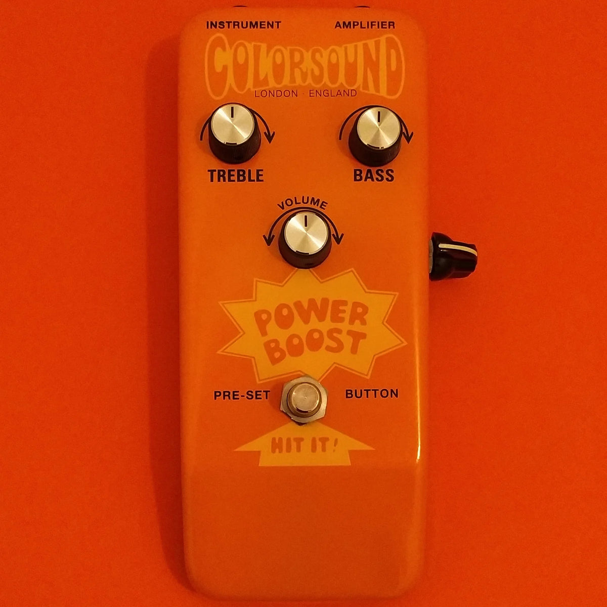 Colorsound Power Boost (Overdriver) 1990s/2000s mint w/box & pin – Electric  Mister