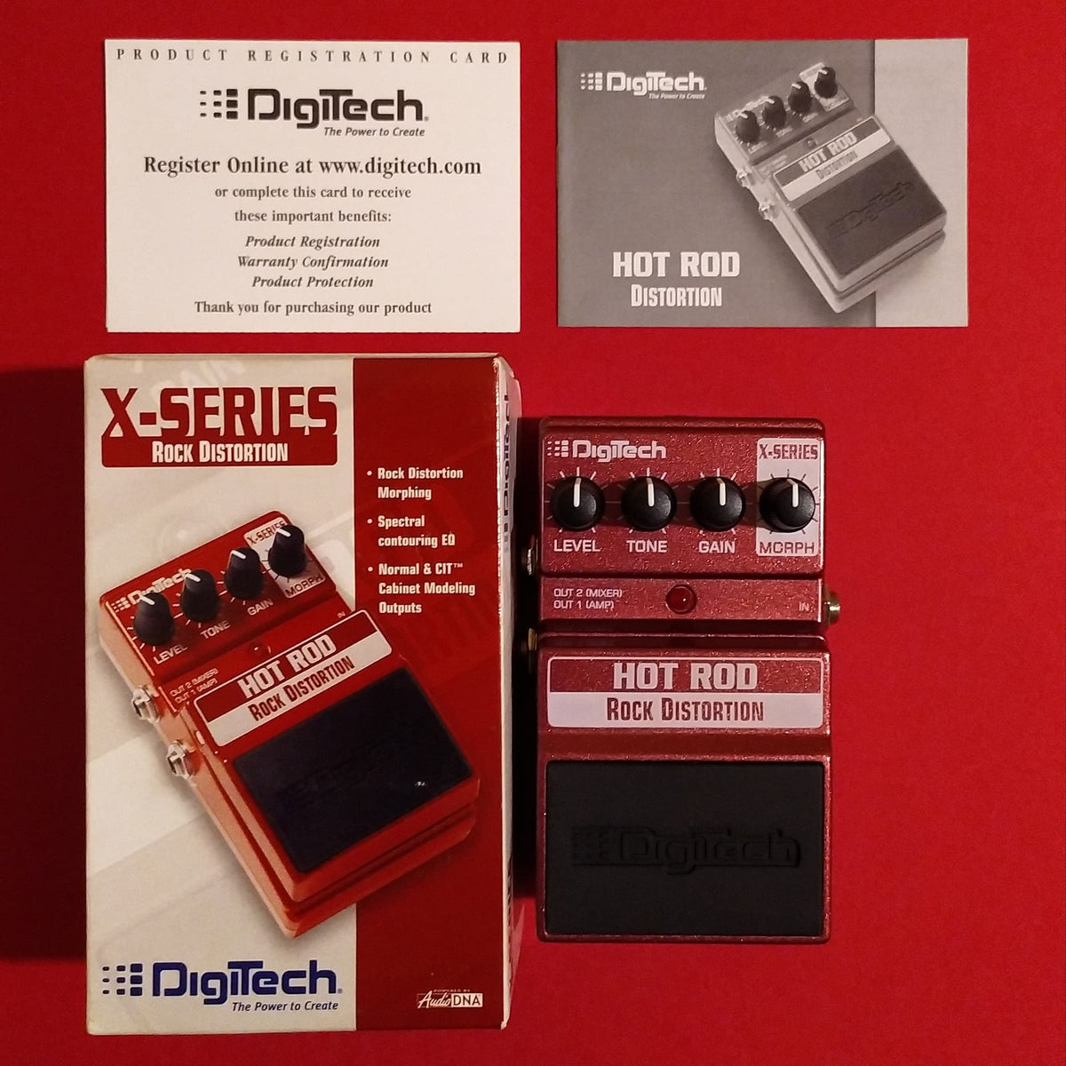DigiTech XHR Hot Rod near mint w/box & manual Electric Mister