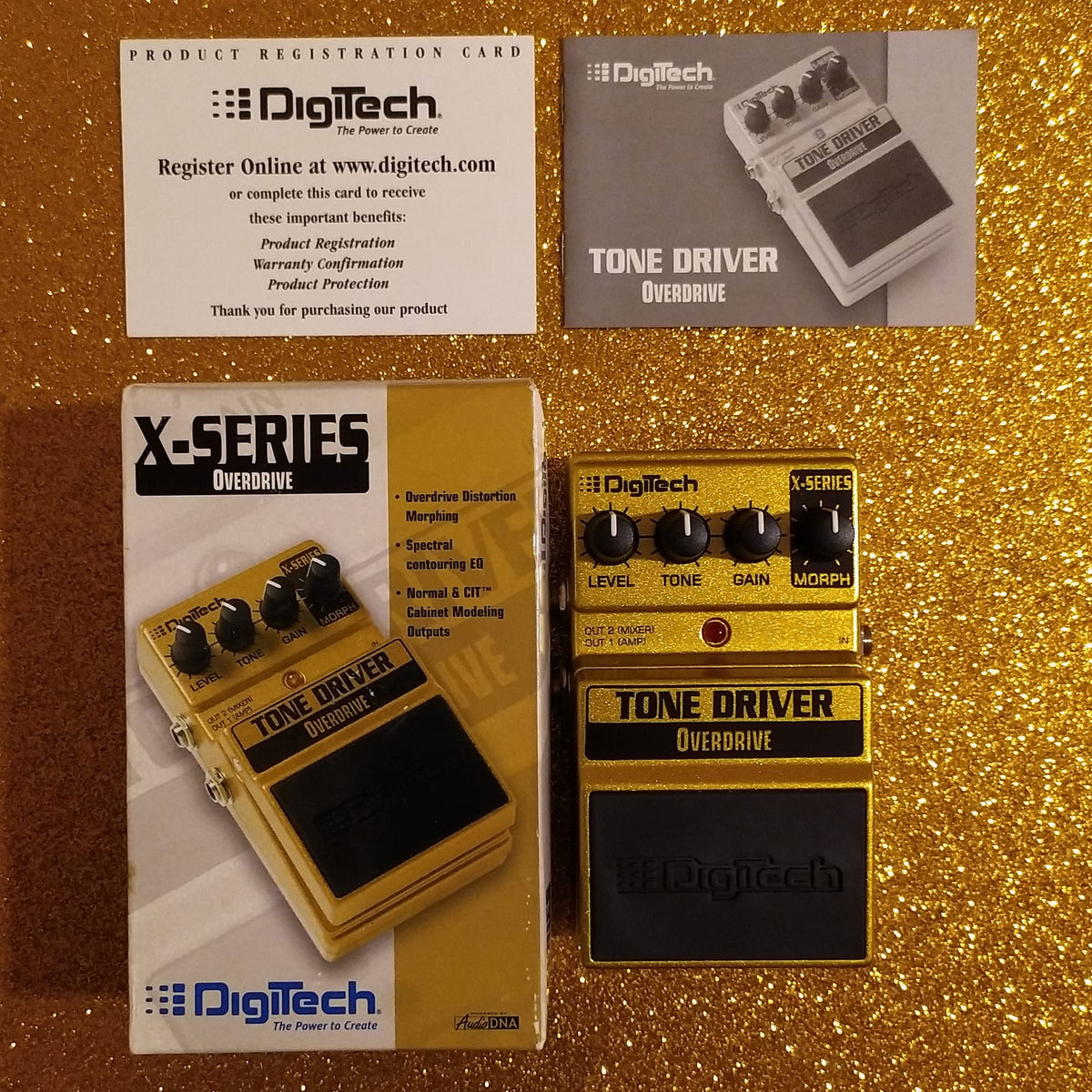 DigiTech XTD Tone Driver V1 made in USA mint w/box & manual Electric