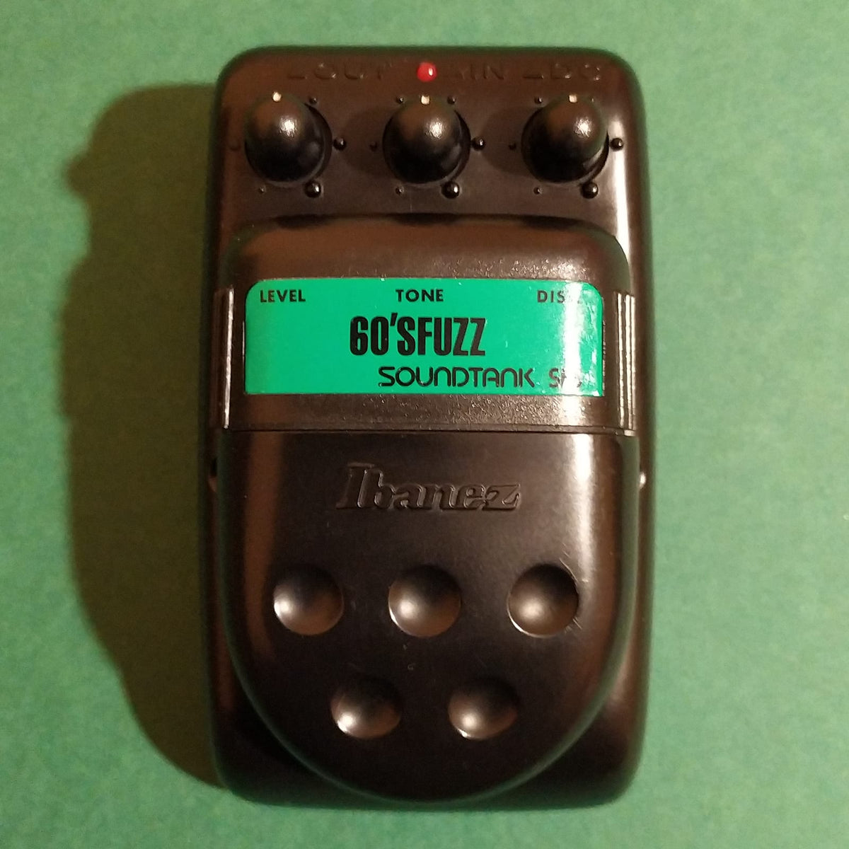 ギター Ibanez 60's Fuzz Soundtank SF5 Ibanez SF5 60's Fuzz Guitar Effect Pedal (honest review like