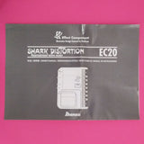 Ibanez EC-20 Shark Distortion/Overdrive w/box, manual & power supply. Made in Japan