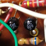 Silversound SE/80 fuzz - 2 x BC209C