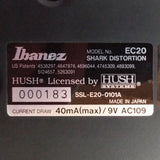Ibanez EC-20 Shark Distortion/Overdrive w/box, manual & power supply. Made in Japan