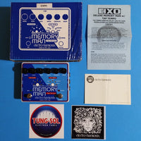 Electro-Harmonix Deluxe Memory Man Tap Tempo (4 x Panasonic MN3005) near mint w/box, manual & stickers
