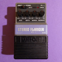 Arion SFL-1 Stereo Flanger V1 (silver logo, grey box) made in Japan
