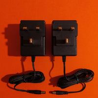 2 x mint UK96DC-200BI power supplies for 9v pedals