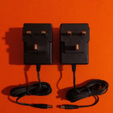 2 x mint UK96DC-200BI power supplies for 9v pedals