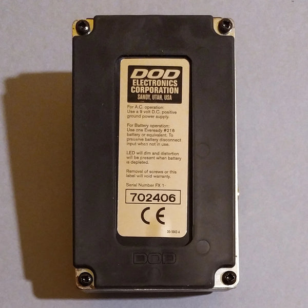 DOD FX70C Corrosion w/box, manual, 3.5mm converter DOD FX70C Corrosion w/box, manual, 3.5mm converter