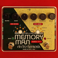 Electro-Harmonix Deluxe Memory Man 550-TT w/box, manual, catalog & stickers