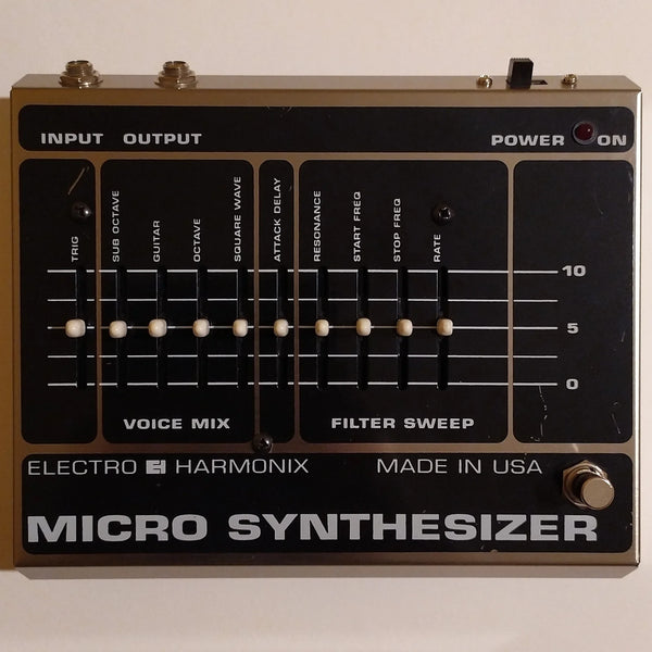 Electro-Harmonix Micro Synthesizer w/box, power supply, manuals