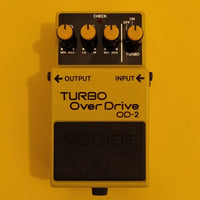 Boss OD-2 Turbo OverDrive made in Japan 1988