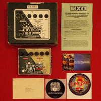 Electro-Harmonix Deluxe Memory Man 550-TT w/box, manual, catalog & stickers