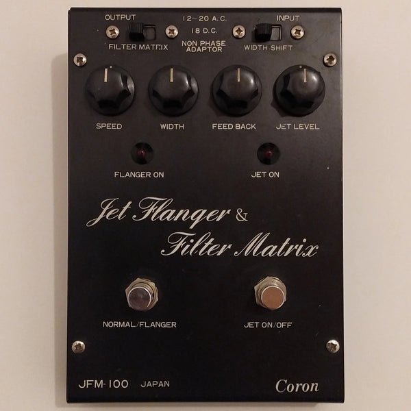 Coron JFM-100 Jet Flanger & Filter Matrix made in Japan - Reticon SAD1024