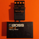 Boss HM-2 Heavy Metal made in Japan 1985 w/box