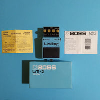 Boss LM-2 Limiter made in Japan 1987 near mint w/box & manual