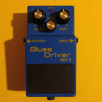 Boss BD-2 Blues Driver 2006 w/manual & catalog