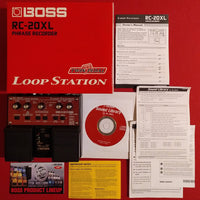 Boss RC-20XL Loop Station w/box, manual, sound library CD & catalog