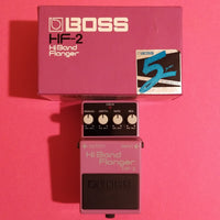 Boss HF-2 Hi Band Flanger 1989 near mint w/box