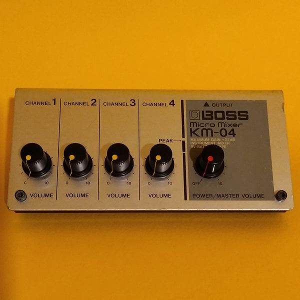 Boss KM-04 Micro Mixer made in Japan – Electric Mister