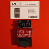 Boss RC-3 Loop Station w/manual + Bespeco VM20 Switch