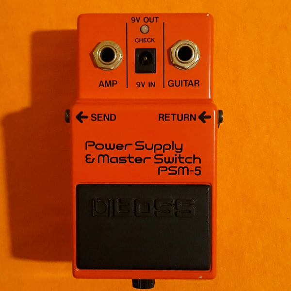 Boss PSM-5 Power Supply & Master Switch made in Japan 1990
