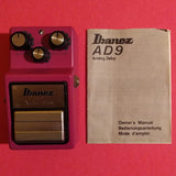 Ibanez AD9 Analog Delay Black Label 1982 near mint w/manual