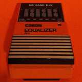 Coron EQ-6 Six Band Graphic Equalizer made in Japan