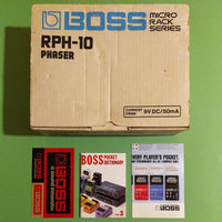 Boss RPH-10 Phaser made in Japan w/box, Pocket Dictionary Vol.3 & stickers