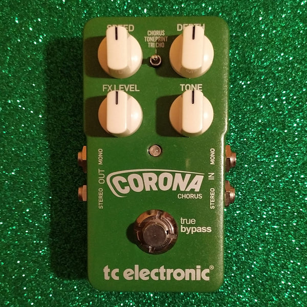 TC Electronic Corona Chorus w/box, catalog, sticker & USB cable