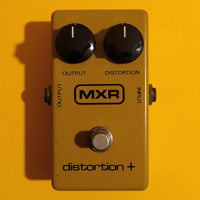 MXR Distortion + Block Logo 1979 w/9v input & High Gain Mod