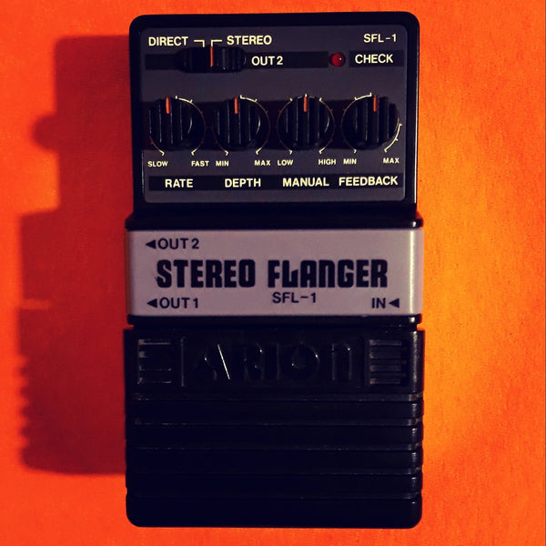 Arion SFL-1 Stereo Flanger made in Japan w/box & manual