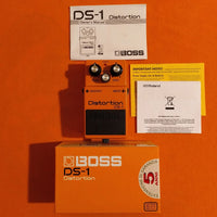 Boss DS-1 Distortion 1997 w/box & manual - V2 - Rohm BA728N opamp