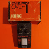 Korg OVD-1 OverDrive made in Japan w/box - JRC4558DV opamp