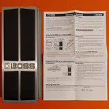 Boss FV-500H Volume/Expression Pedal 2012 w/manual