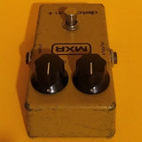 MXR Distortion + Block Logo 1979 w/battery clip converter