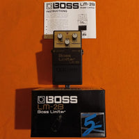 Boss LM-2B Bass Limiter 1990 w/box & manual