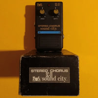 Sound City SC-01 Stereo Chorus near mint w/box - made in Japan