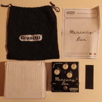 Brunetti Mercury Box Fluid Overdrive w/box, manual & bag