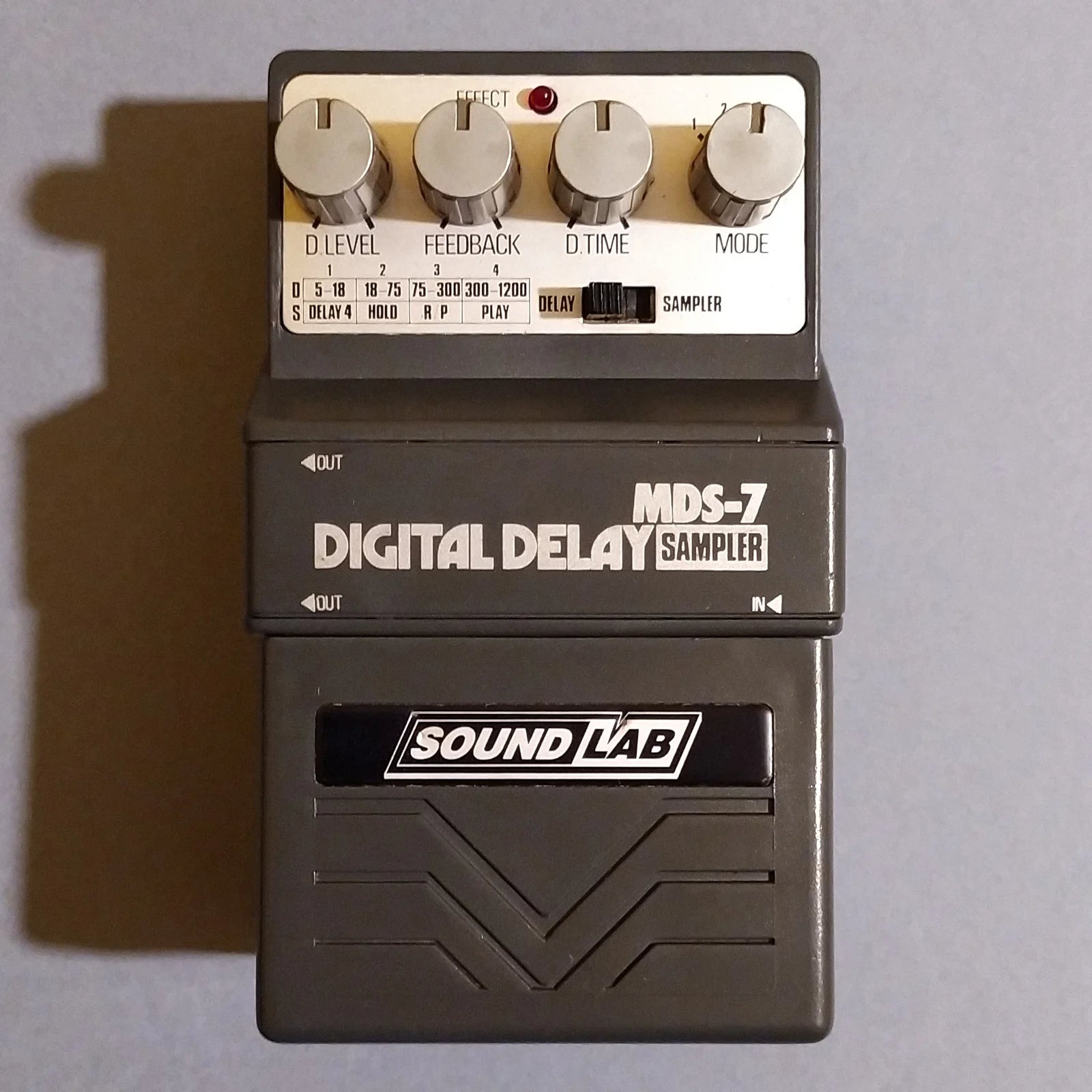 Sound Lab MDS-7 Digital Delay Sampler made in Japan by Aria