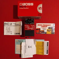 Boss RC-2 Loop Station 2007 near mint w/box, manual & catalog