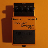 Boss PW-2 Power Driver 1st month of production (July 1996) w/box & rare japanese manual