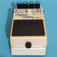 Boss DD-7 Digital Delay w/box, manual & tap tempo switch