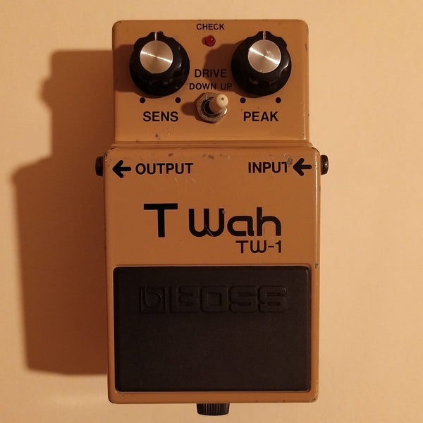 Boss TW-1 T Wah (Touch Wah) made in Japan 1985