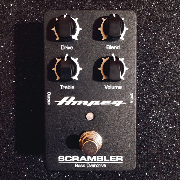 Ampeg Scrambler Bass Overdrive near mint w/box & manual