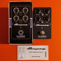 Ampeg Classic Analog Bass Preamp w/box & manual