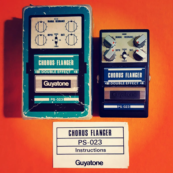 Guyatone PS-023 Chorus Flanger Vibrato. W/box & manual. Made in ...