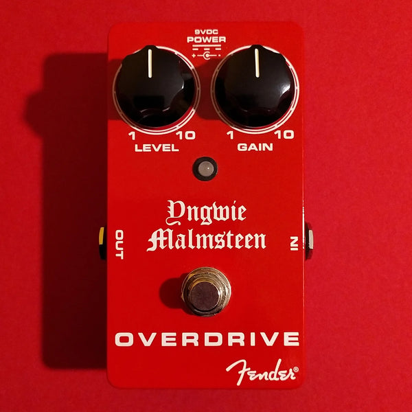 Fender Yngwie Malmsteen Overdrive near mint w/box & manual