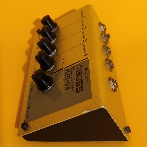 Boss KM-04 Micro Mixer made in Japan – Electric Mister Boss KM-04 Micro Mixer made in Japan – Electric Mister