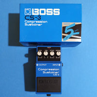 Boss CS-3 Compression Sustainer Black Label ACA 1991 (DBX1252 chip) w/box